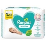 Prima Pampers Sensitive 3x52 156 Yaprak Bebek Islak Mendil