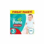 Prima Pants No:3 Midi 104 Adet Külot Bebek Bezi
