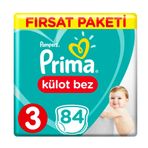 Prima Pants No:3 Midi 82 Adet Külot Bebek Bezi