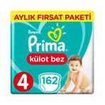 Prima Pants No:4 Maxi 162 Adet Külot Bebek Bezi