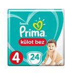 Prima Pants No:4 Maxi 24 Adet Külot Bebek Bezi