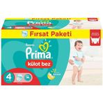 Prima Pants No:4 Maxi 78 Adet Külot Bebek Bezi