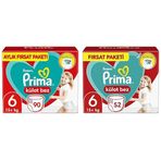 Prima Pants No:6 XLarge 142 Adet Külot Bebek Bezi