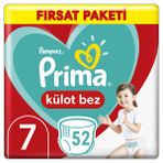 Prima Pants No:7 XXLarge 52 Adet Külot Bebek Bezi