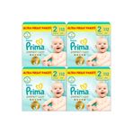 Prima Premium Care Bebek Bezi, Beden 2 (4-8 kg), 448 Adet, Ultra Fırsat Paketi