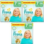 Prima Premium Care Bebek Bezi Beden:7 (15+KG) XXX Large 90 Adet Ekonomik Fırsat Pk