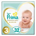 Prima Premium Care No:3 Midi 32 Adet Bebek Bezi