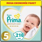 Prima Premium Care No:5 Junior 210 Adet Bebek Bezi