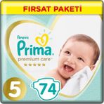 Prima Premium Care No:5 Junior 74 Adet Bebek Bezi