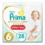 Prima Premium Care No:6 XLarge 28 Adet Külot Bebek Bezi