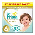 Prima Premium Care No:6 XLarge 93 Adet Bebek Bezi