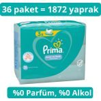 Prima Temiz Ferah 36x52 Islak Mendil