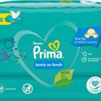 Prima Temiz ve Ferah Bitki Bazlı 3x52 Yaprak Islak Havlu Mendil
