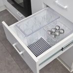 Primanova 165x355x160 mm Kapaklı Buzdolabı ve Dolap Düzenleyici