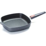 Primanova D-WOLL1628-1IL Siyah 28 cm İndüksiyon Izgara Tava