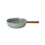Primanova Fika 26 cm Gri Alüminyum Döküm Wok Tava