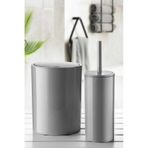 Primanova Flores 2'li Banyo Seti - Gri Renkli
