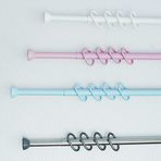 Primanova M-06018 Eloksal Alüminyum Banyo Perde Boru Askısı