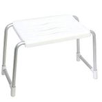 Primanova M-KV02-01 Banyo Taburesi Aluminyum Beyaz