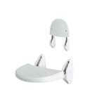 Primanova M-KV07-01 Beyaz Duvara Monte Küvet Oturağı