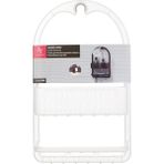 Primanova M-N48-16 Ceres Şeffaf Plastik Banyo Duş Rafı