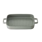 Primanova Neoflam Fika Gri 28 cm Dikdörtgen Aluminyum Grill Tava
