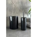 Primanova PRİMANOVA FLORES 2Lİ BANYO SETİ SİYAH M-SAS18-06