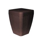 Primanova Rattan Kahverengi Çöp Kovası