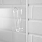 Primanova Şeffaf Banyo Duş Kabini Askısı