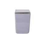 Primanova Toskana Kapaklı Kova, Plastik/Çelik, 6 lt, 175 x 175 x 260 mm, Gri