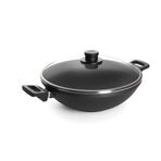 Primanova Woll 11 cm Derinlik 32 cm Wok Tava gri