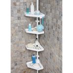 Primanova Yaylı Banyo Köşe Rafı Köşelik (512543040) Beyaz
