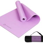 Primasole Yoga Minderi Taşıma Kayışı ile Evde ve Spor Salonunda Yoga, Pilates, Fitness ve Zemin Egzersizi için, 0,84 cm kalınlık, (Kuvars Pembe Renk), PSS91NH010A