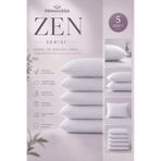 Primavera Home Primavera Zen Serisi 5'li Silikonize Elyaf Yastık (800 GR) - Makinede Yıkanabilir, Vakumlu Gönderim