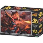Prime 10090 3D Fire Dragon 500 Parça Yetişkin Puzzle