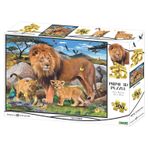 Prime 10161 3D Aslan Ailesi 500 Parça Yetişkin Puzzle