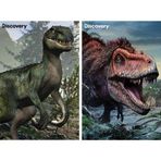 Prime 10231 3D Discovery Tarbosaurus ve Velociraptor 2'li 200 Parça Puzzle