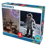 Prime 10232 3D Discovery Mars Aracı ve Astronot 2'li 200 Parça Puzzle