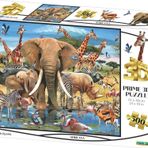 Prime 10455 3D Afrika 500 Parça Yetişkin Puzzle
