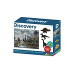 Prime 15546 3D Dinozor Bataklığı 100 Parça Puzzle ve Figür Set