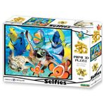 Prime 20606 3D Deniz Canlıları Selfie 48 Parça Puzzle