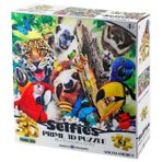 Prime 21069 3D Güney Amerika Hayvanları Selfie 63 Parça Puzzle
