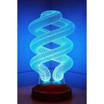 Prime 3 Boyutlu 3D Görünümlü Helezon LED Lamba - 1 m - 00 Beyaz