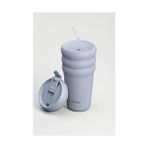 Prime 3 Bubble Two-Cap Straw Tumbler Çelik Termos 600 ml Zen Blue ST-246