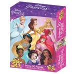 Prime 33356 3D Disney Prensesler 200 Parça Puzzle