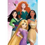 Prime 33357 3D Disney Prensesler 200 Parça Puzzle