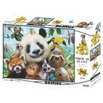 Prime 3D - Hayvanat Bahçesi Selfie - 500 Parça Yetişkin Puzzle