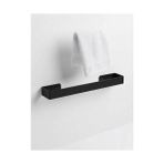 Prime 40 cm Yapışkanlı Havlu Askısı Metal Havluluk Delmeden Montaj Banyo Havlu Askılığı Mutfak Havlu Tutucu Lavabo Yanı Havlu Askısı Siyah Duvar Havluluk (Siyah) - 001-Beyaz - Option-1