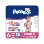 Prime Bebek Bezi 6 Numara X-Large (15+ Kg) 88 Adet – Aylık Paket - 0 - 1 Ay