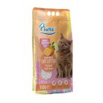 Prime Bentonit Portakal Kokulu Topaklaşan İnce 10 lt Kedi Kumu